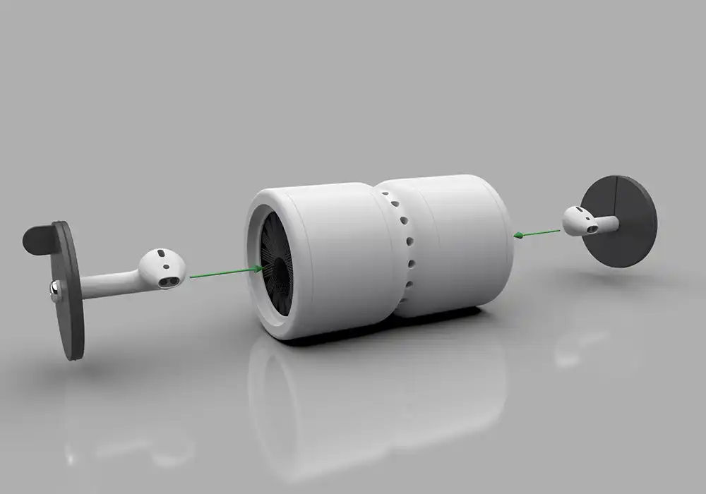 Reinigungstool für In-Ear Kopfhörer - Design 3