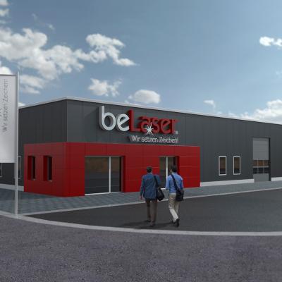 Architekturvisualisierung Halle Belaser