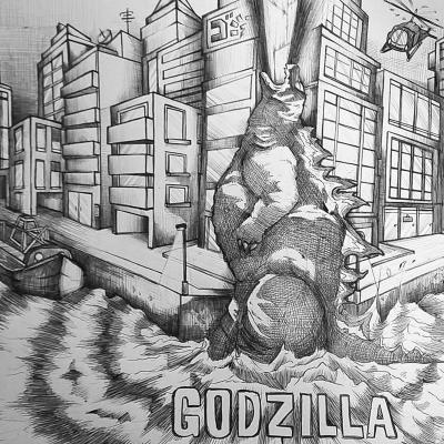 2 Fluchtpunktperspektive Zeichnung Stadt 03