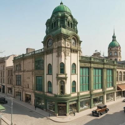 Architekturvisualisierung Altstadt
